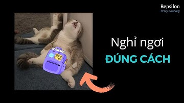 Bạn có đang nghỉ ngơi đúng cách?