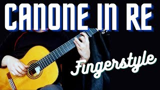 Video thumbnail of "Canone in Re Maggiore by Pachelbel - Chitarra Classica - Michele Santoro"