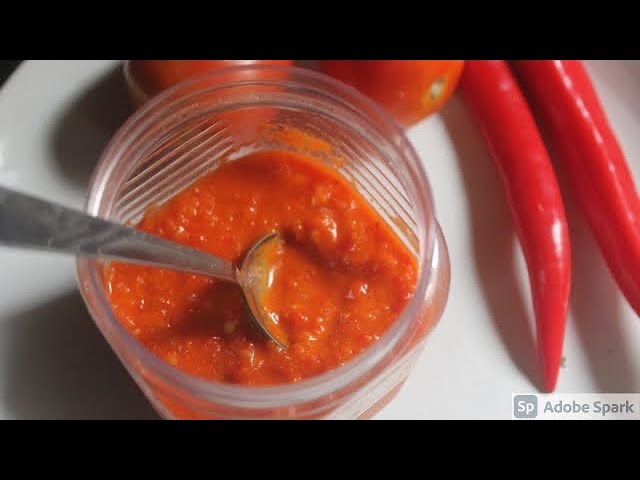 How to make Red Chilli Sauce at home - Easy and Quick Red Chilli Sauce 