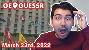 INSANE GUESS - Geoguessr Daily Challenge (March 23rd, 2022)