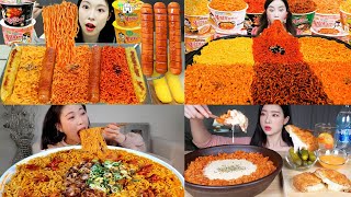 #13🤤🍜Mukbang food ASMR korean اتحداك ما تجوع😋 موكبانغ كوري أصوات الاكل🤤🍜 