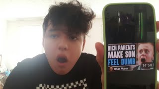 THIS KID FEELS DUMB BECAUSE OF RICH PARENTS!! (GONE BAD)