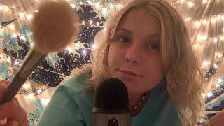 ASMR│Best Friend Does Your Makeup at a Sleepover Roleplay ♡ screenshot 2
