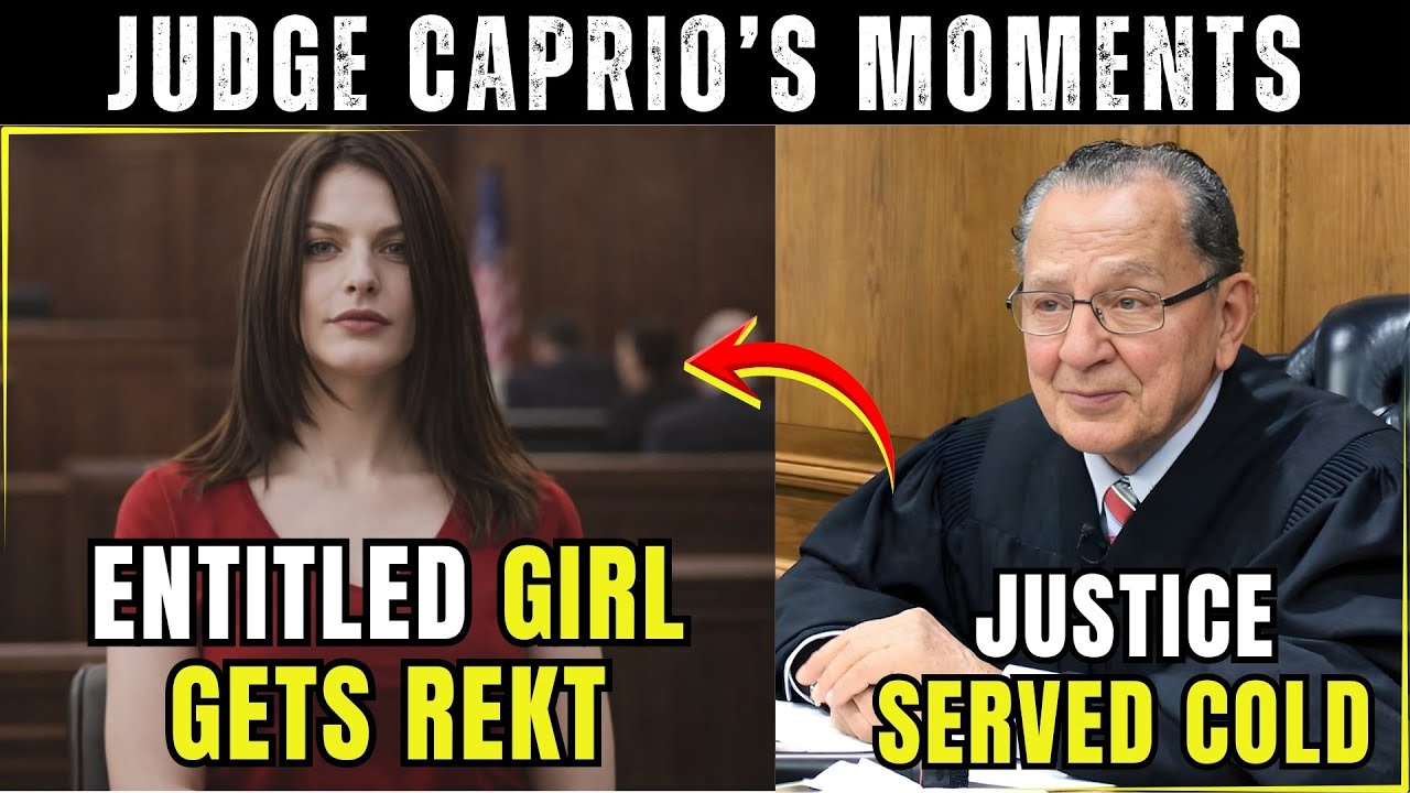 Privileged Girl Disrespects Judge Caprio   His Response Will BLOW YOUR MIND!