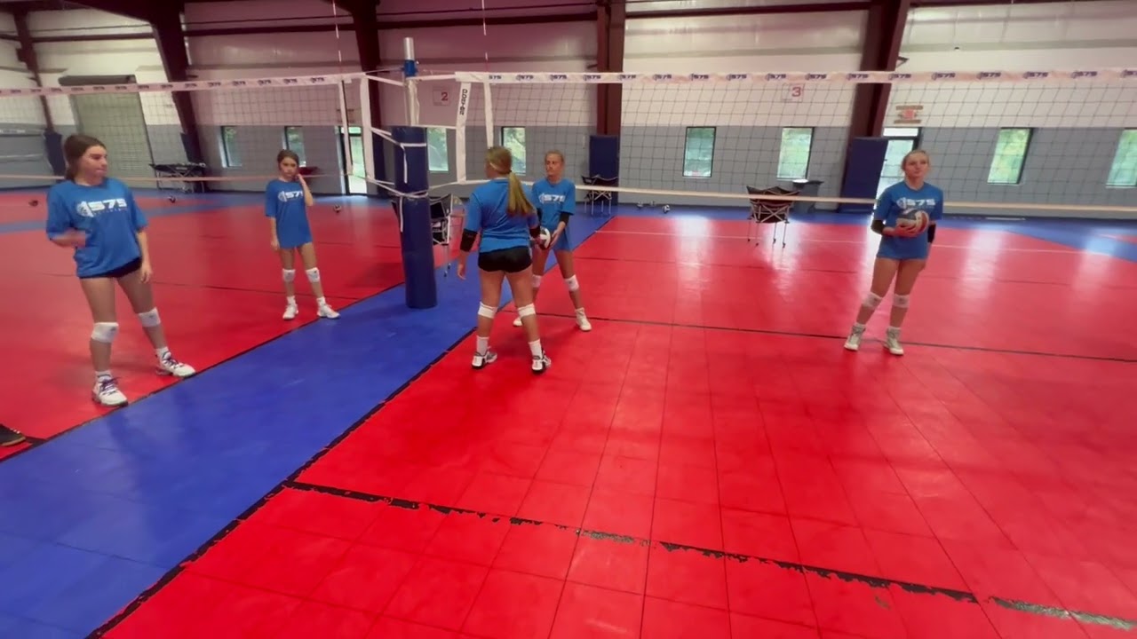 Around the world passing - half court short to deep