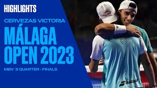 Quarter  Finals Highlights Galán/Lebrón Vs Belasteguín/Yanguas Cervezas Victoria Málaga Open 2023