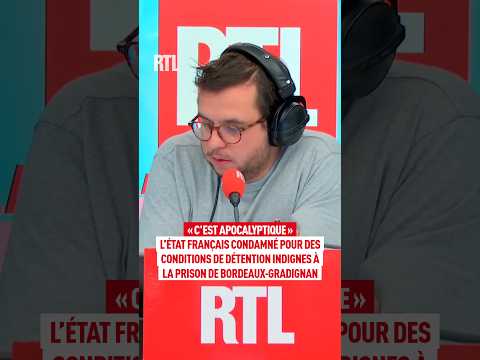 Miniature de la vidéo : L'Etat français condamné pour des conditions de détention indignes à la prison de Bordeaux-Gradignan