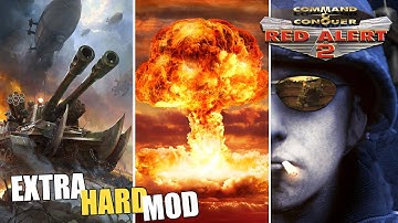 Red Alert 2 | Extra Hard Mod | BRUTALITY | 1 vs 7 brutal ai