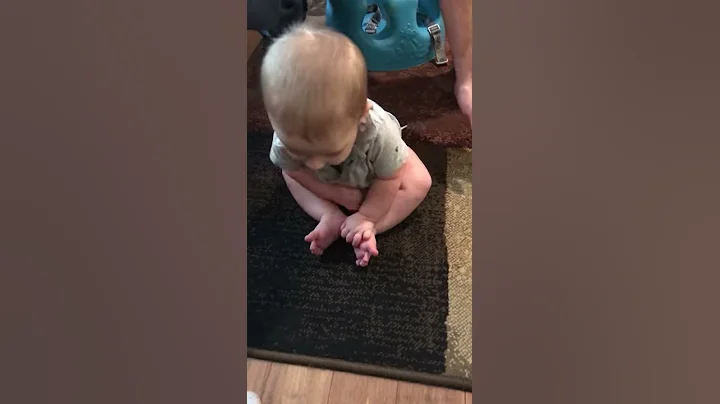 Baby sitting up