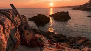 Romantic Acoustic Guitar Music - Sunset Guitar Music For Deep Relaxation And Sweet Dreams