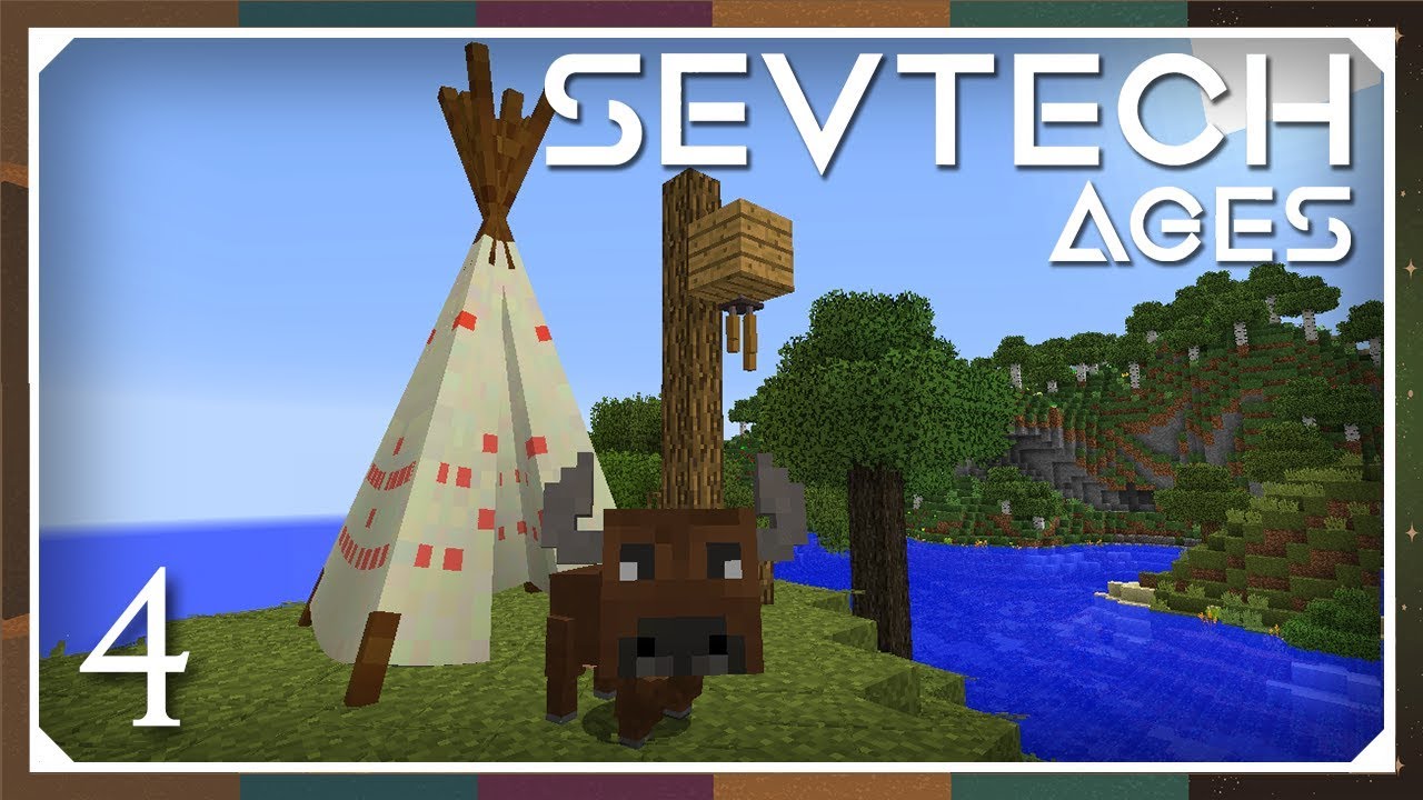 Sevtech: Ages | Totemic & Buffalo! | E04 Ages Modpack) - YouTube