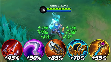 I FINALLY FOUND THE BEST HYBRID DAMAGE BUILD FOR ALDOUS!!🔥 (this new build is so broken💀) - MLBB