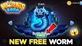 NEW FREE WORM 😱 In Worm Zone | Death Knight Worm Unlocked In Worm Zone | Worm Zones  screenshot 5