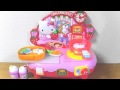 Anpanman Bento, Hello Kitty Tonton Kitchen Set ハローキティ トントンキッチン で　ドキンちゃん のいくら 弁当つくってみた！