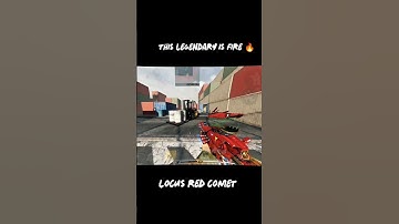 legendary locus red comet 🔥 #codm #shorts