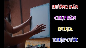 hướng dẫn lên keo chụp bản khuôn lụa chi tiết nhất - Sceen printing