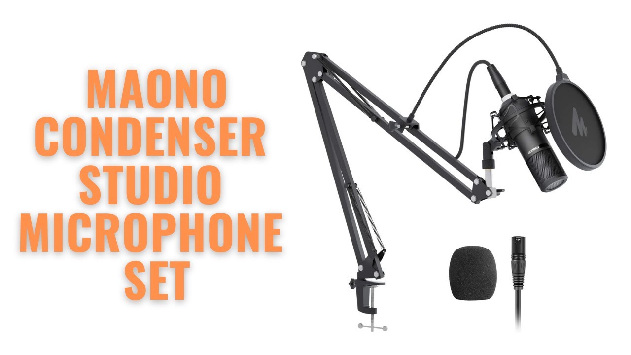 BEST BUDGET MIC FOR PODCASTING! MAONO AUPM320S Professional Cardioid