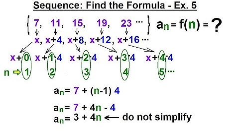 Calculus 2: Infinite Sequences and Series (15 of 62) Sequences: Find the Formula - Ex. 5