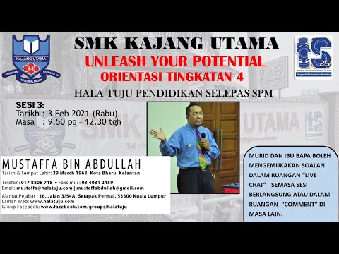 UNLEASH YOUR POTENTIAL sesi 3