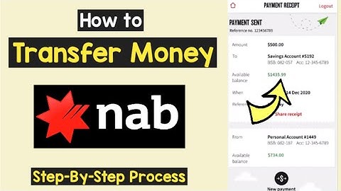 Transfer Money NAB to Another Bank Online by NAB App | NAB Send Money | NAB Online Funds Transfer