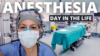 A Day in the Life of an Anesthesia Nurse | CRNA VLOG