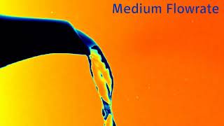 “Teapot Effect” at Different Flow Rates