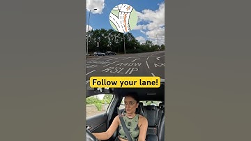 3rd exit on a spiral roundabout #driving #car #howto #roundabout #teacher #london #fyp #learn