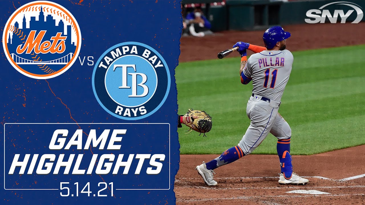 Mets vs Rays Highlights Rays rally to win 32 and snap Mets' 7game