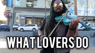 What Lovers Do - Maroon 5 ft. SZA (Violin Cover) | DSharp