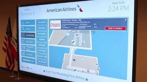 Wayfinding Digital Signage for Airports