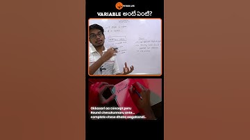 What is variable in Telugu