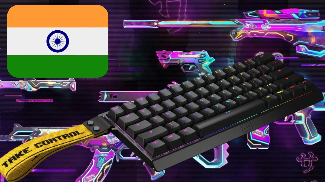 Cs2 Wooting Wooting HE 60+ in INDIA #valorant #cs2 #wooting60+he - YouTube