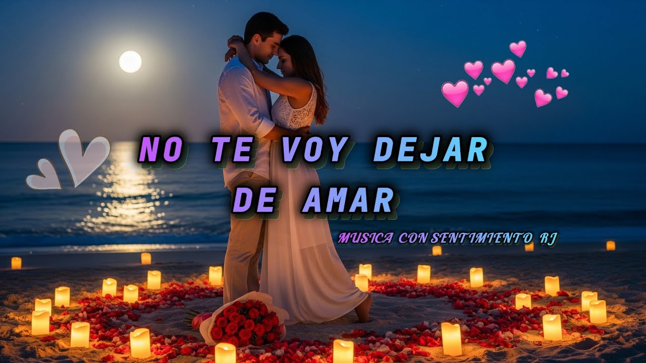 No Te Voy a Dejar de Amar 💍 | Aunque El Mundo Se Derrumbe 🌋 - YouTube