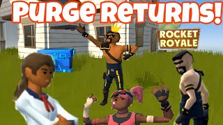 Purge Returns! Rocket Royale Meme Gameplay