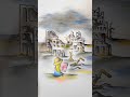 【色鉛筆】故郷の絵/color pencil　Ukrainian cityscape