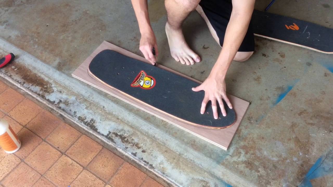 Making A Skateboard From Scratch! YouTube