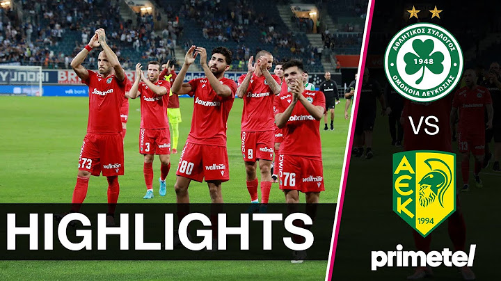 OMONOIA -  ΑΕΚ 3-2 Highlights (03/09/2022)