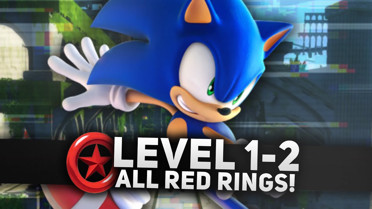 Sonic Frontiers - All Cyberspace Level 1-2 Red Star Ring Locations (4K/60FPS)