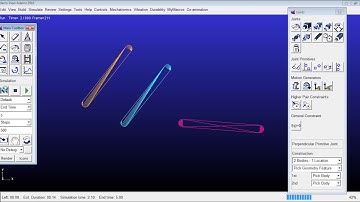 Primitive joints creation in MSC ADAMS