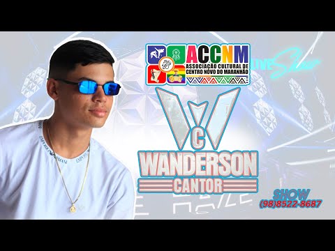 Capa da live de Wanderson Cantor