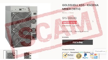BUY A KD5 ON EBAY? ~ KDA MINER SCAM ~ Kadena ASIC Mining ~ Buy in person or from manufacturer