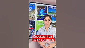 BOOKLIST FOR PAPER 2 Geography #ugcnetadda247 #ugcnetdec2025 #ugcnetpreparation #geography