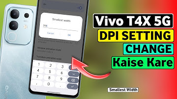 Vivo T4X 5G DPI Setting Change Kaise Kare | How To Change DPI Setting In Vivo T4X 5G | HM Technical