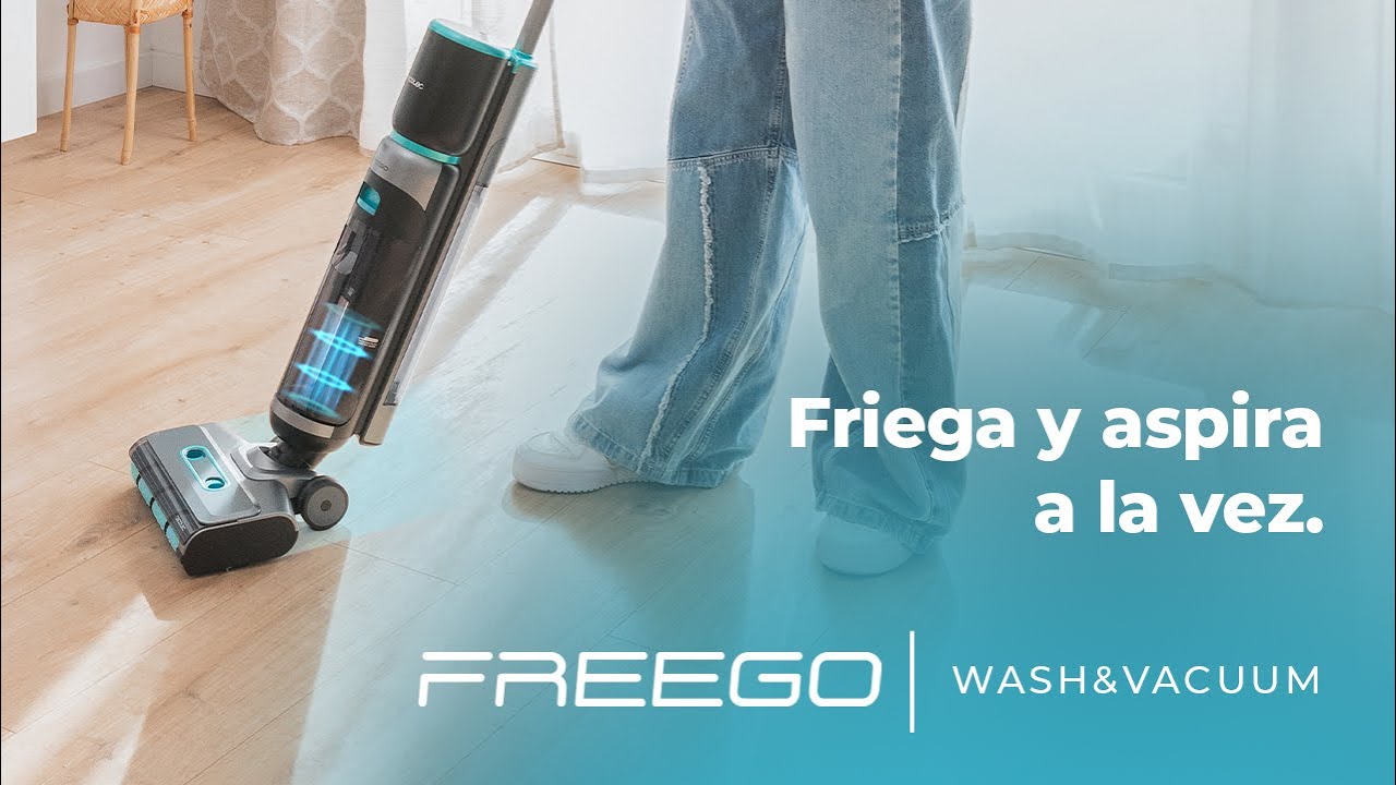 🚨 LA PROBAMOS 🌪️ FREEGO WASH&VACUUM SPRAY: ¿Es recomendable la FREGONA  ELÉCTRICA de CECOTEC? Opinión 