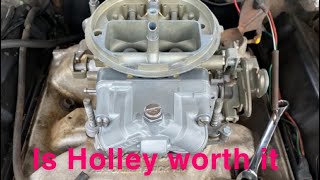 Holley 750 vs 750 edelbrock is Holley worth the money