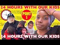 24 hour with kids challenge can parents survive a day with kids nonstop lets find out  part 1