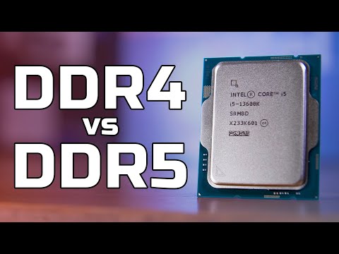 13600K DDR4 vs DDR5 - RTX 3060 Gaming & CPU Performance Testing!