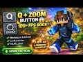 ➡️Minecraft launcher download link 🖇️ Q ane Zoom Button #qbutton #zoombutton | free| MCPE #viral 