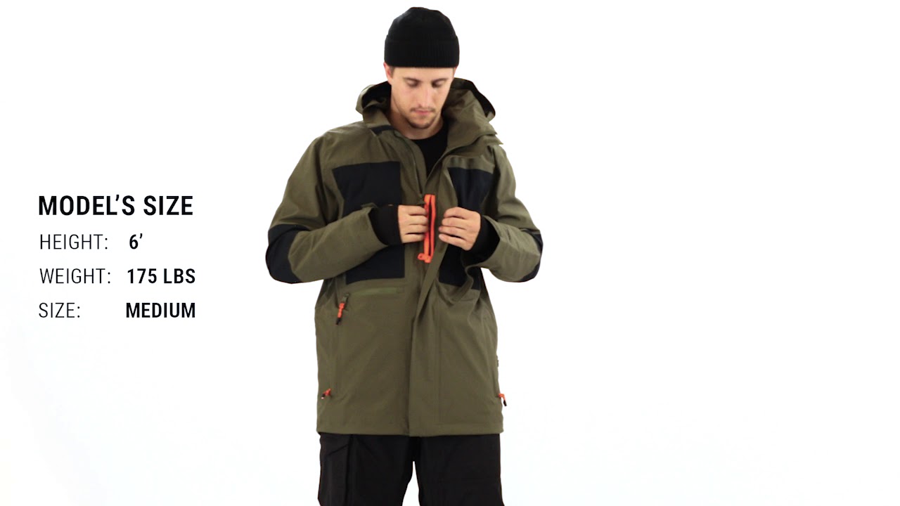 DC Command Snowboard Jacket Fit Review 