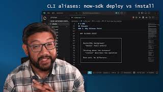 What are CLI aliases? now-sdk deploy vs install Wealth